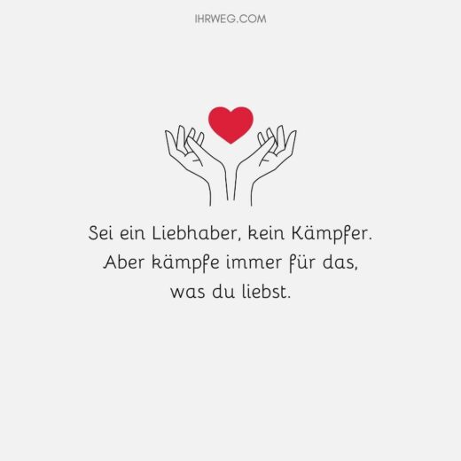 Versöhnung Sprüche Weil wahre Liebe stärker als Streit ist