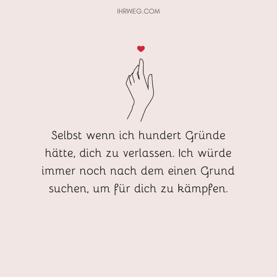 Versöhnung Sprüche Weil wahre Liebe stärker als Streit ist