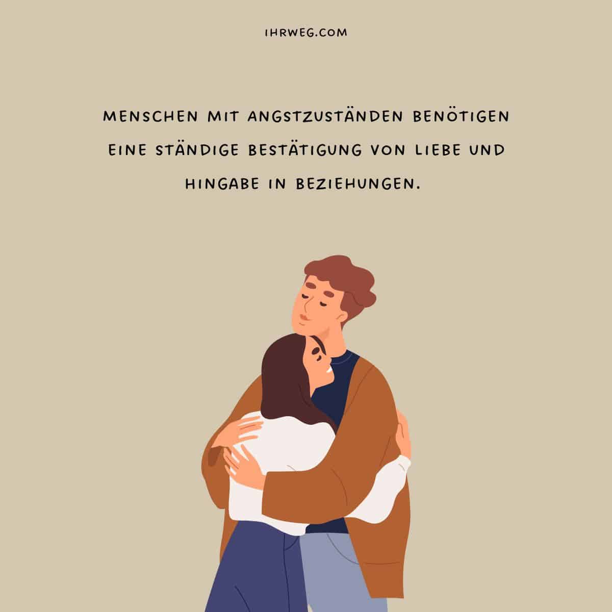 Ängstliche Menschen brauchen ständige Bestätigung von Liebe und Engagement in Beziehungen