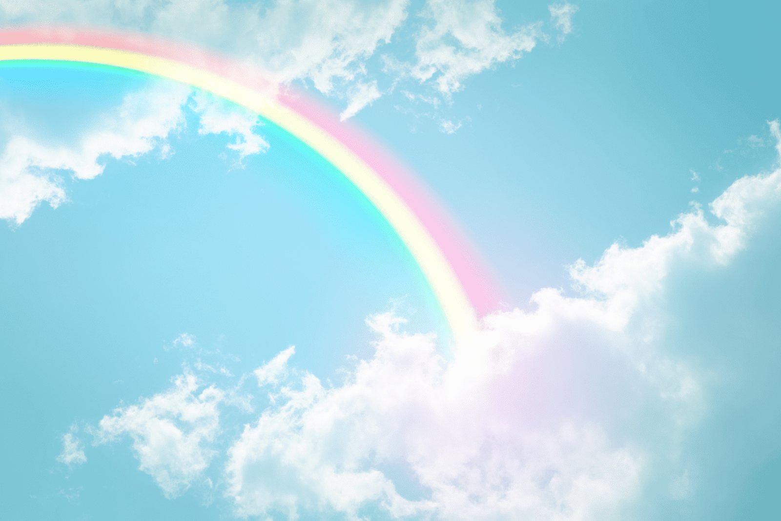 Regenbogen am Himmel