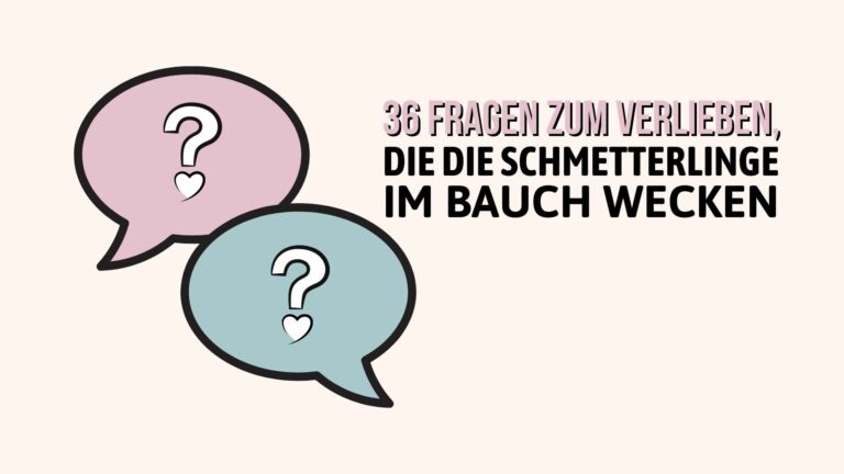 illustriertes Konzept von Fragen zum Verlieben