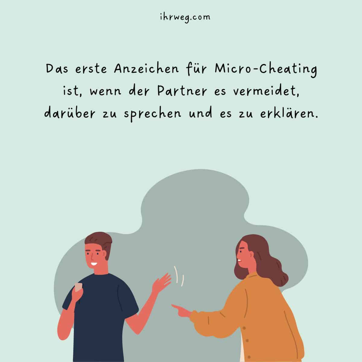 wenn der Partner es vermeidet zu reden und zu erklären