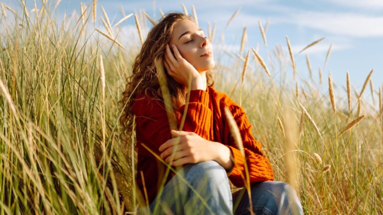 Frau nach der Beziehung mit Narzissten