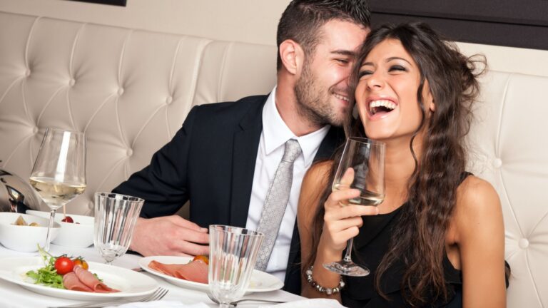 Paar beim Date