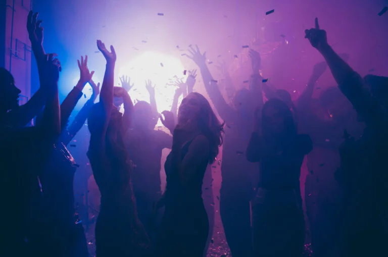 Maedchen auf Party