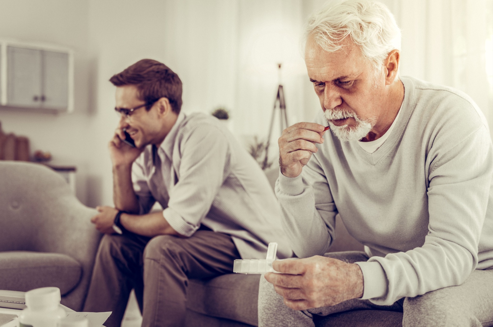 sohn redet nicht mit vater