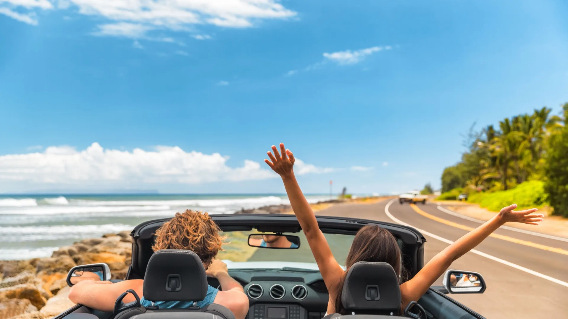 Mann und Frau im Urlaub