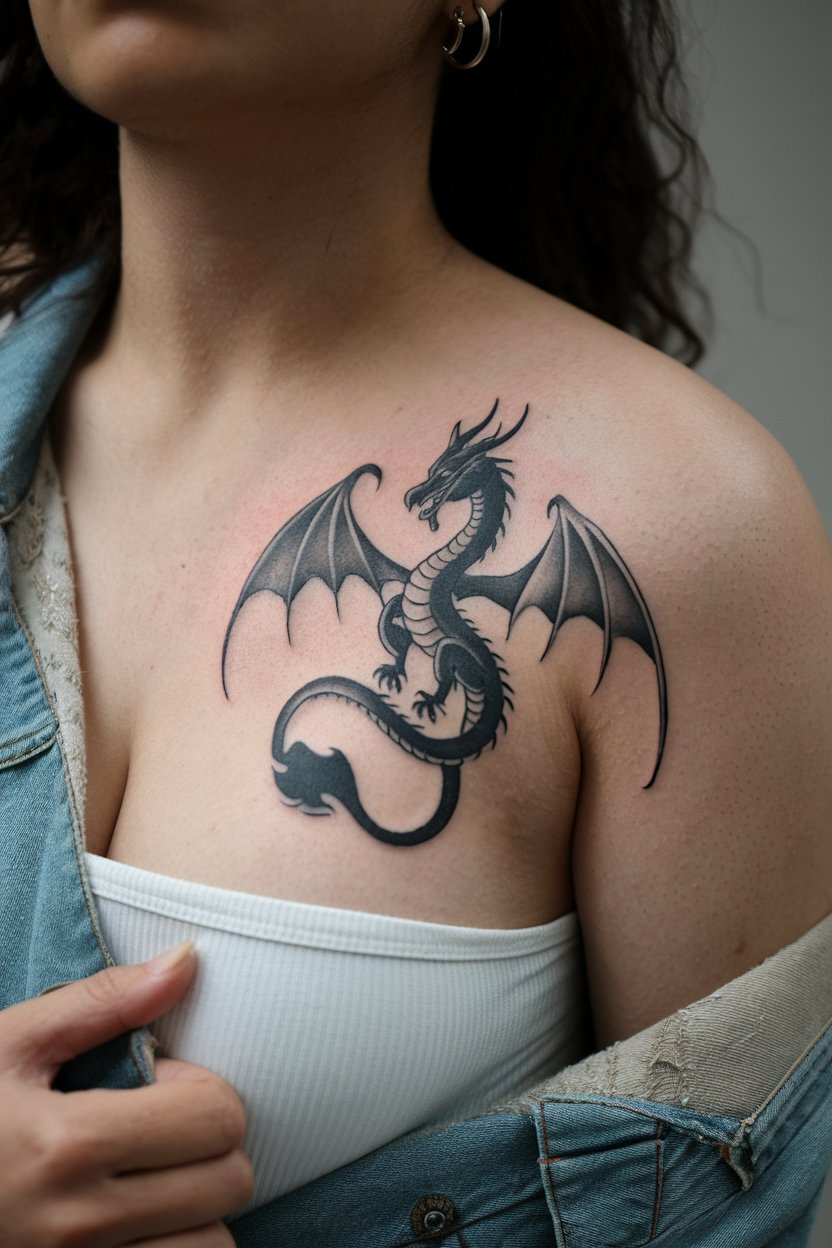 Drachen Tattoo