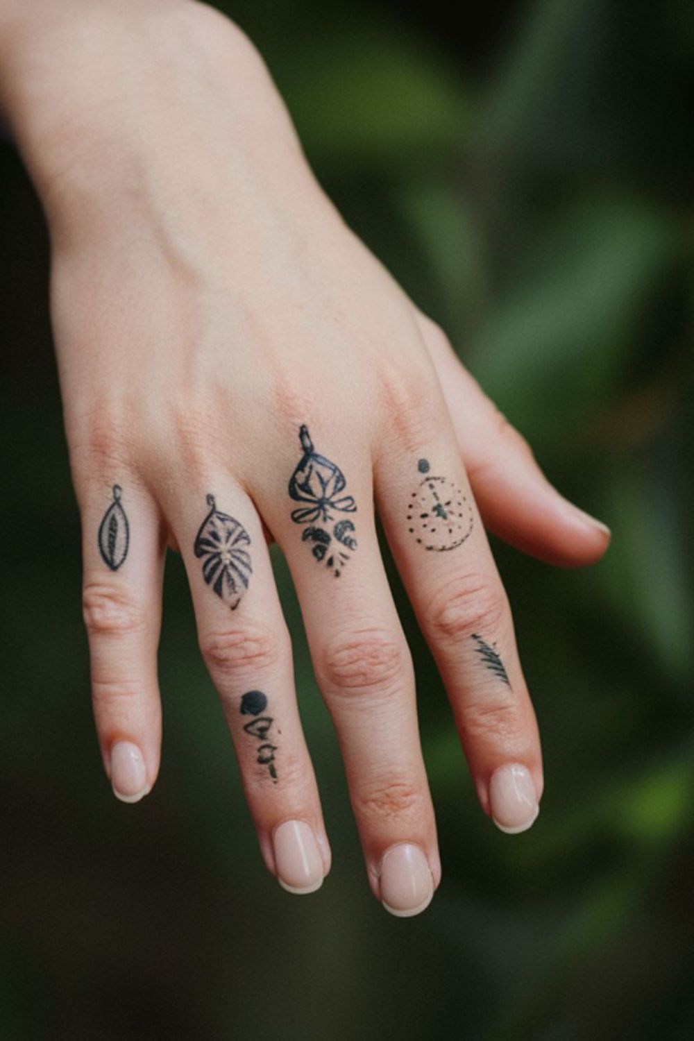 Fingerornamente Tattoos