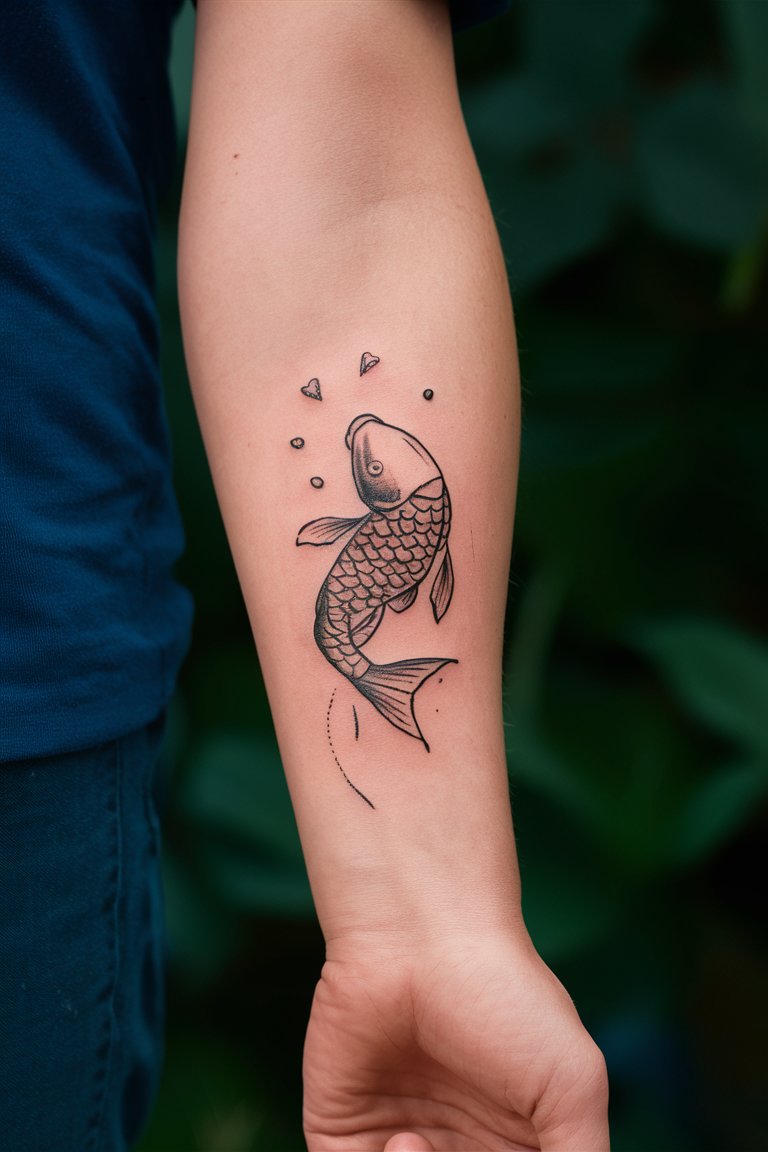 Fisch-Tattoo