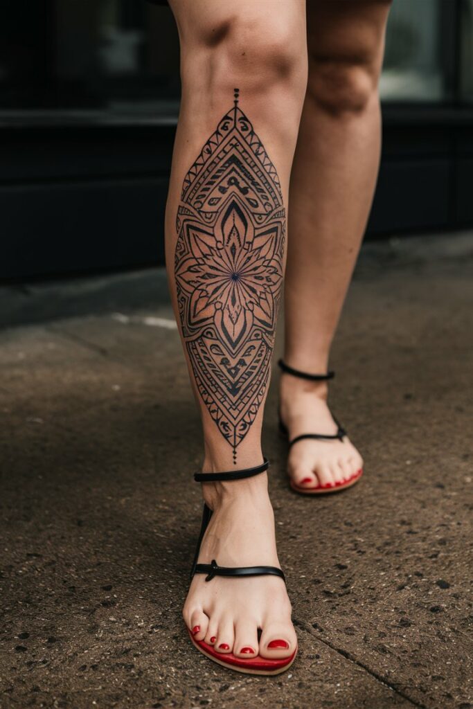 Geometrisches Tattoo-Design