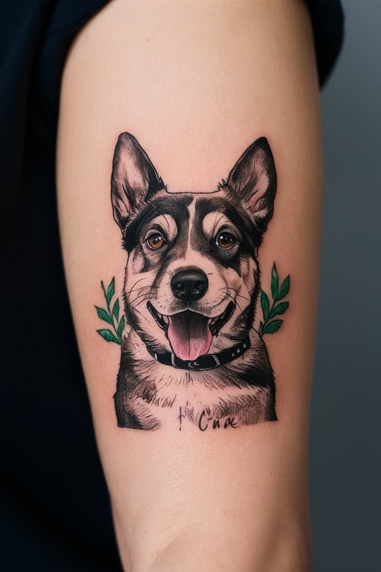 Haustier Tattoo