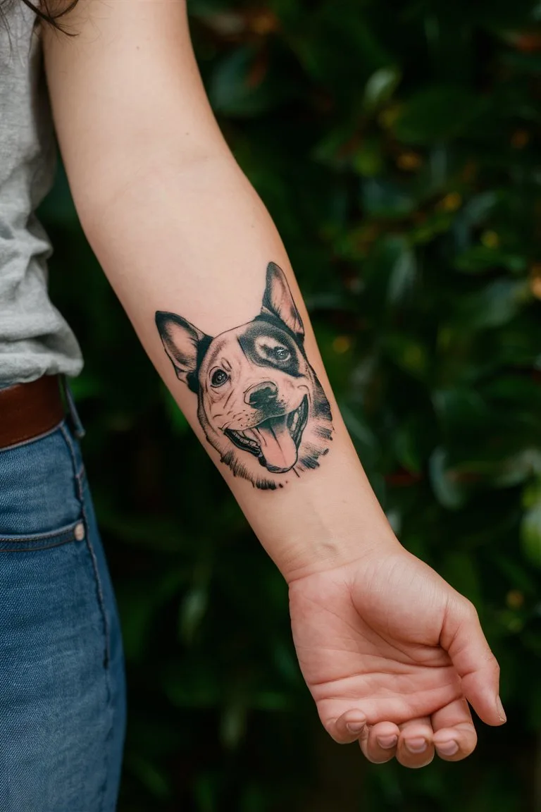 Hundetattoo