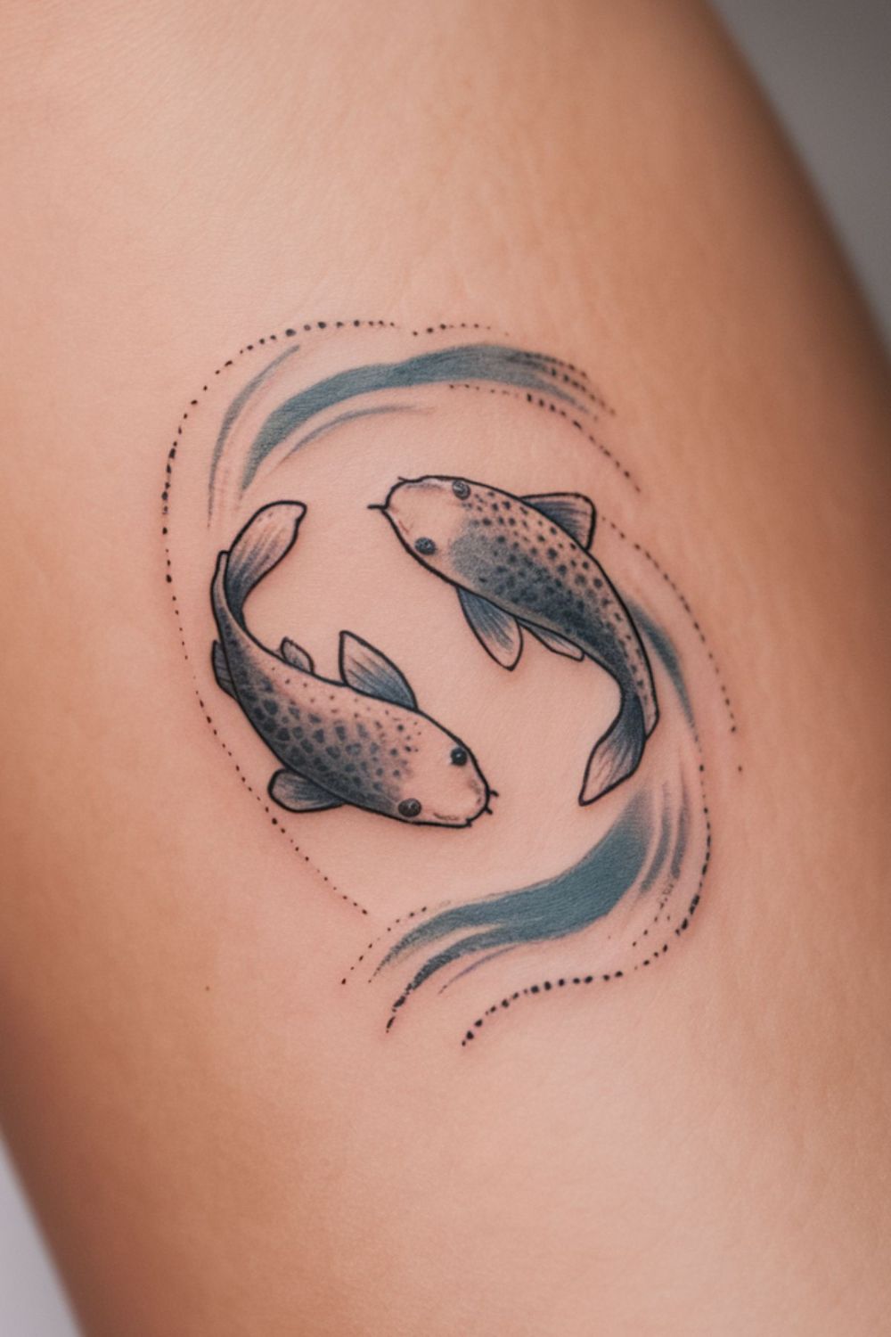 koi fisch tattoo