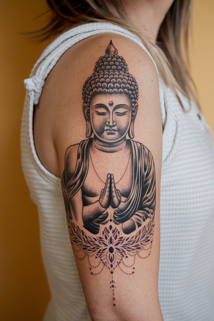 Buddha Taetowierung