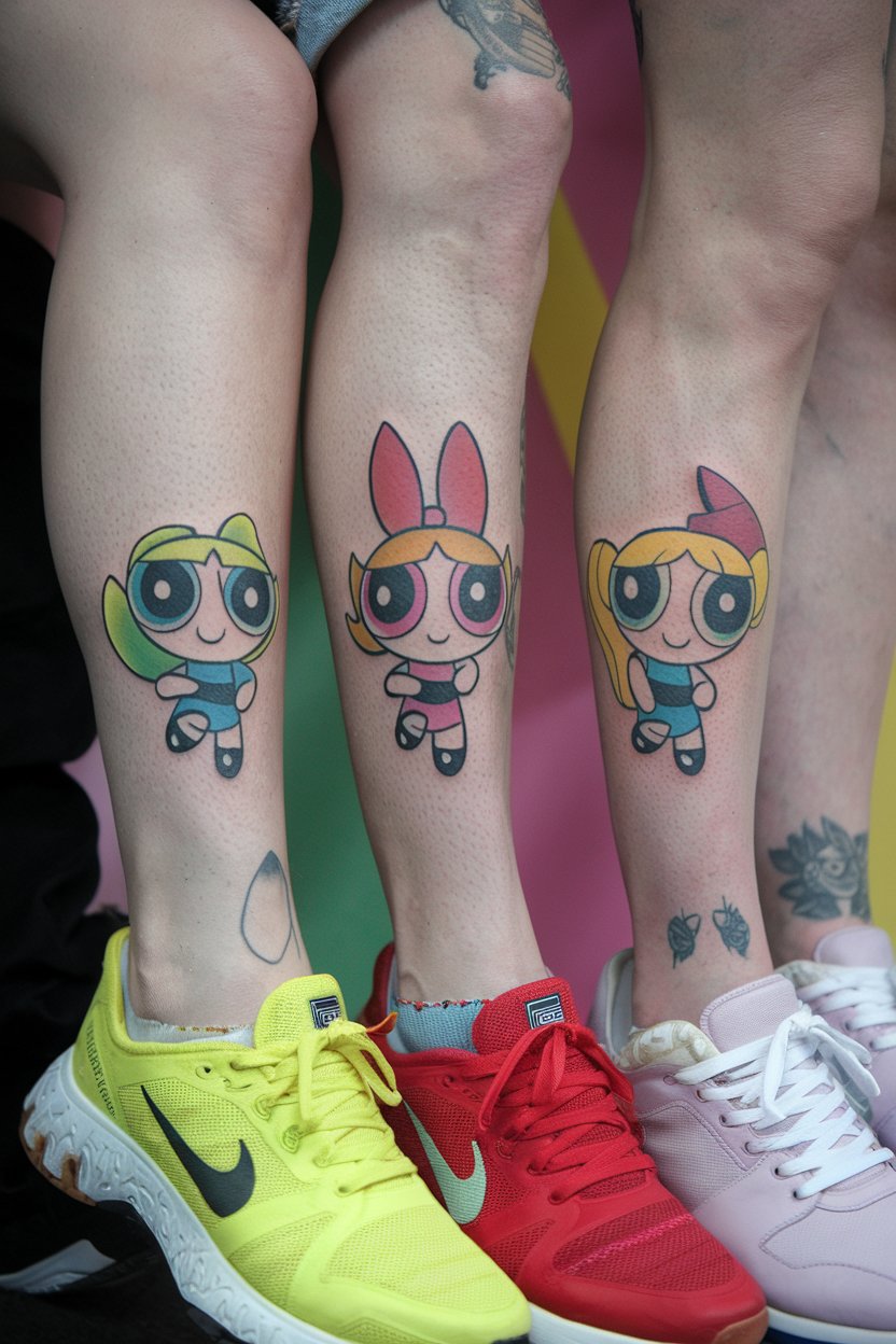 Das Powerpuff GirlsTattoo