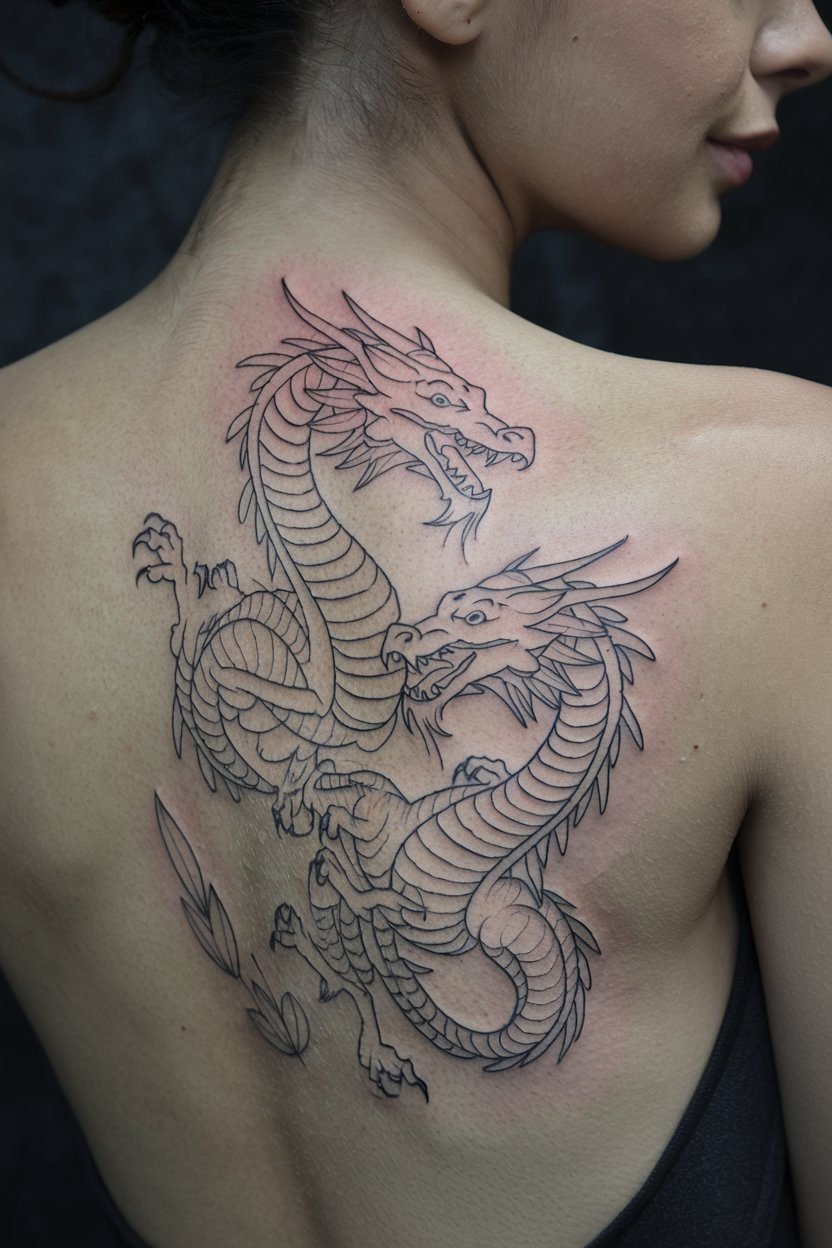 Drachen Tattoo