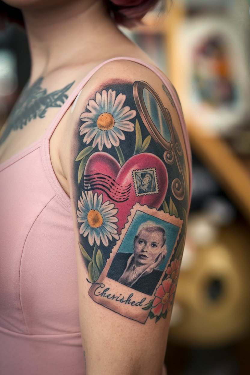 Erinnerungen Vintage-Tattoo