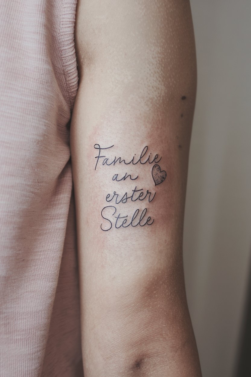 Familien-Tattoo