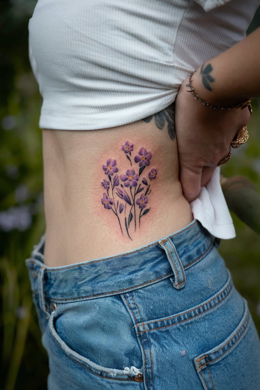 Geburtblume Tattoo