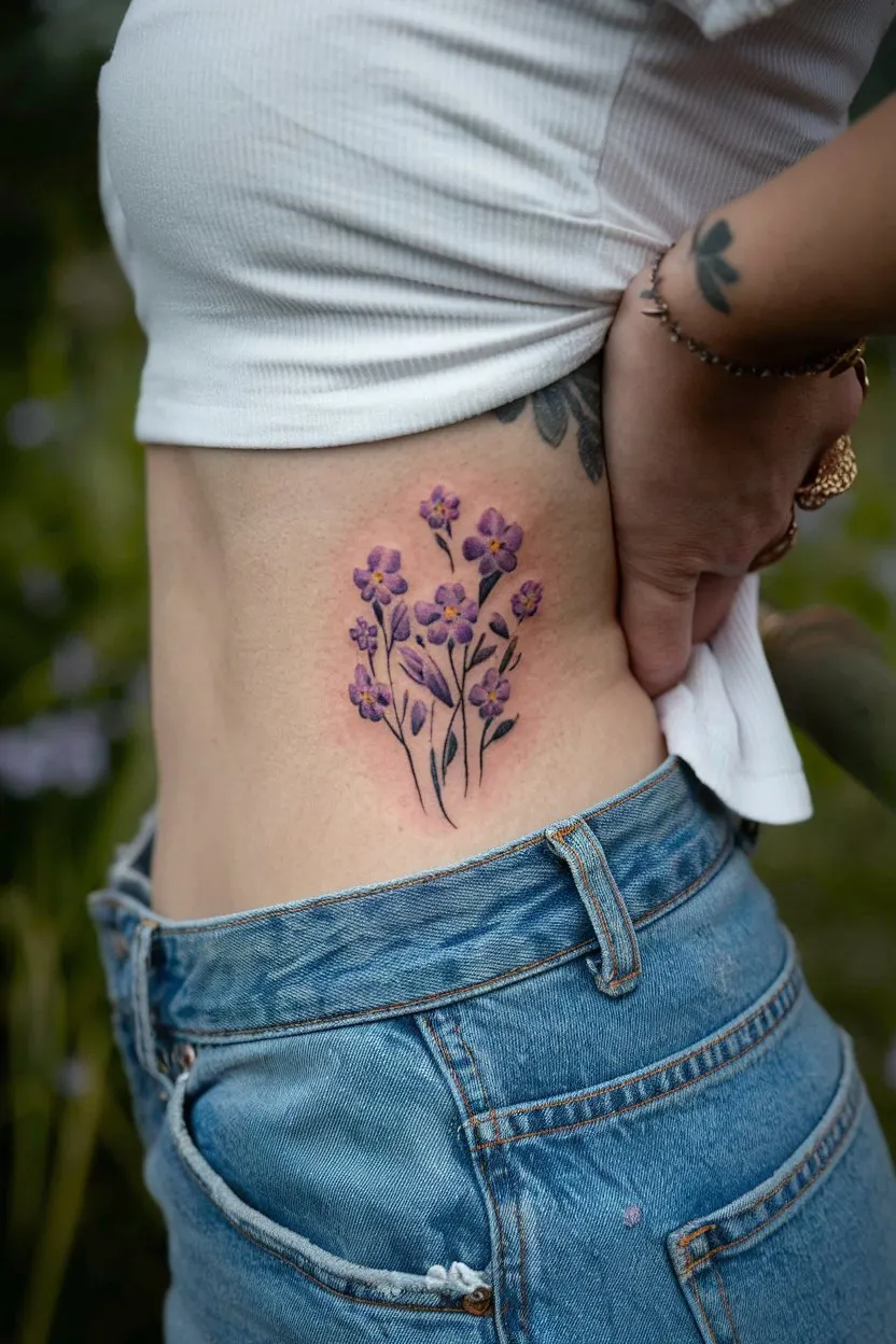 Geburtblume Tattoo