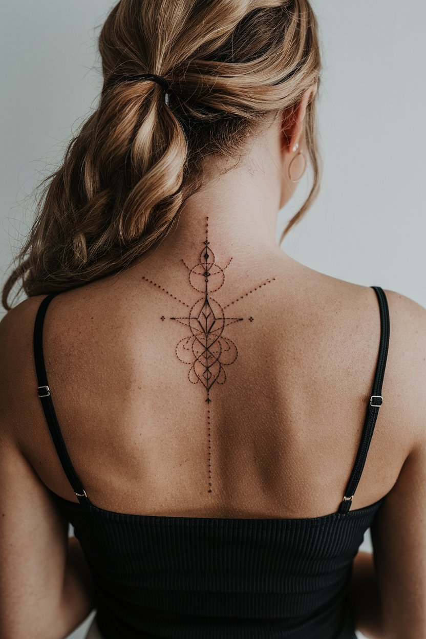 Geometrisches Tattoo