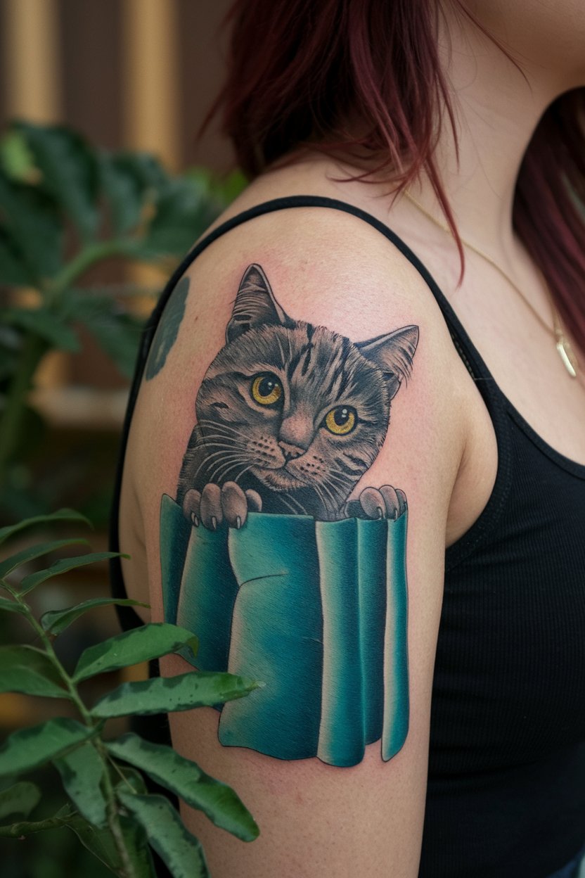 Katzen Tattoo