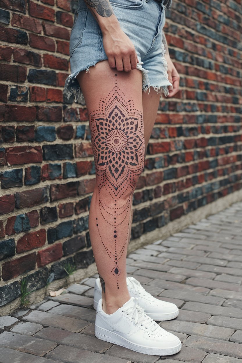 Mandalas DotWork-Tattoo