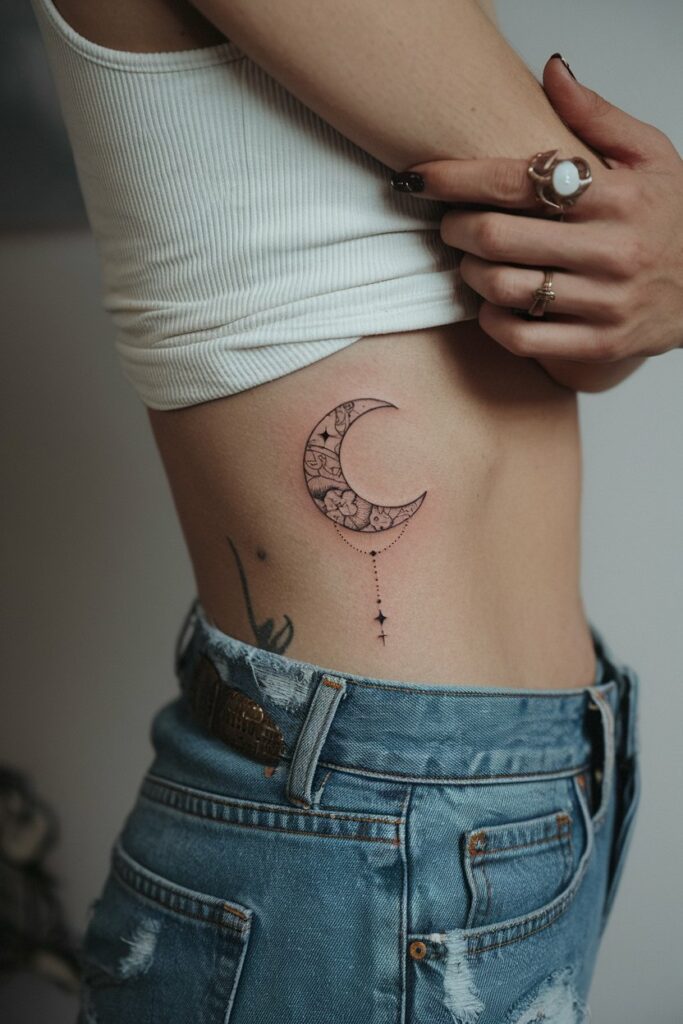 Mond-Tattoo