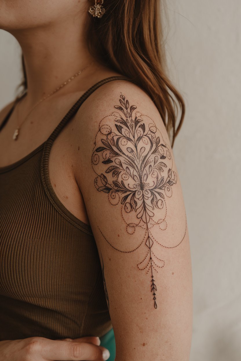 Ornamentales Tattoo-Desing