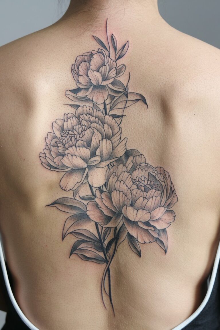 20 Fine Line WirbelsäulenTattooIdeen mit subtilen und doch kraftvollen Designs