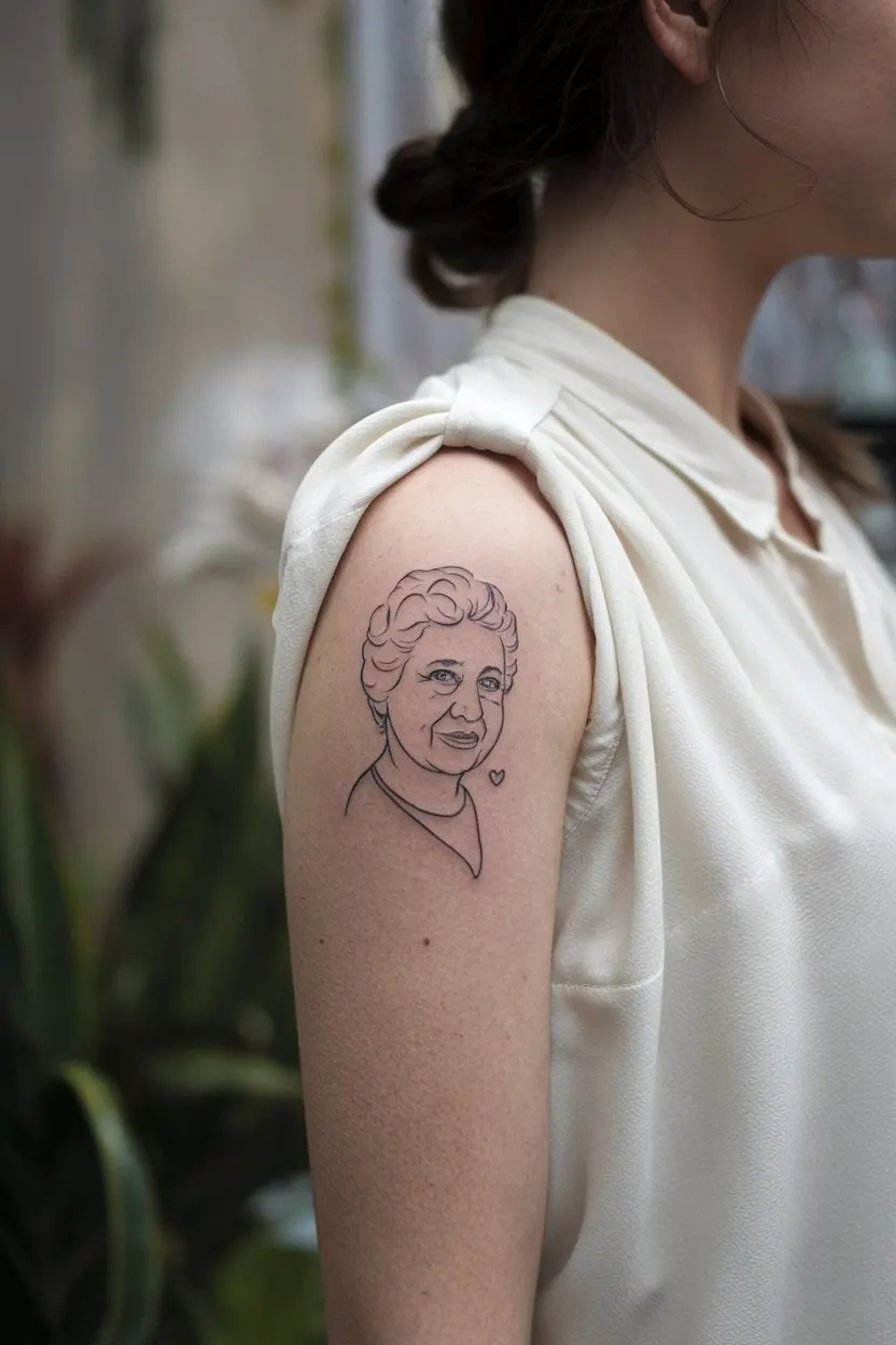 Portraet Tattoo