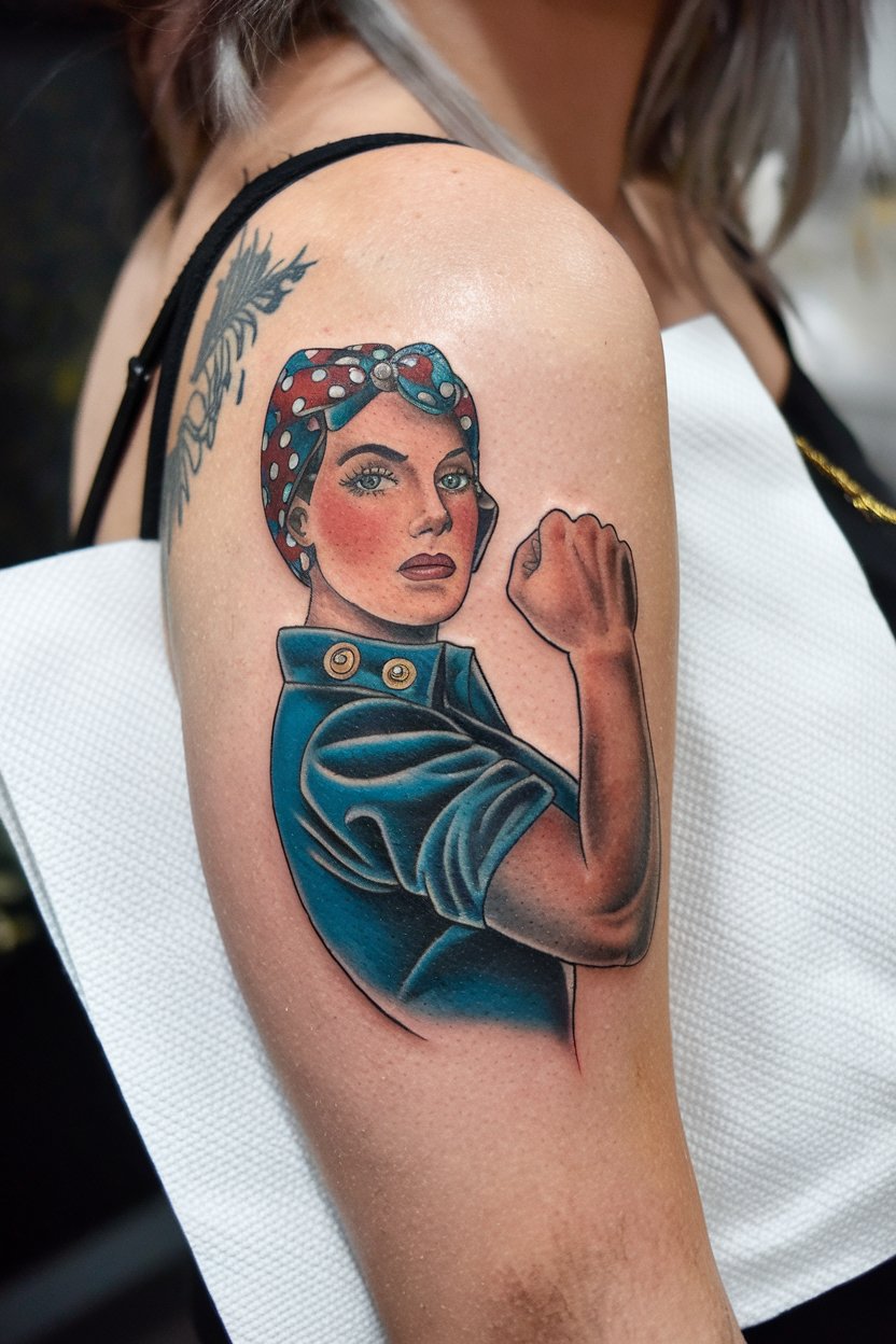 Rosie The Riveter tattoo