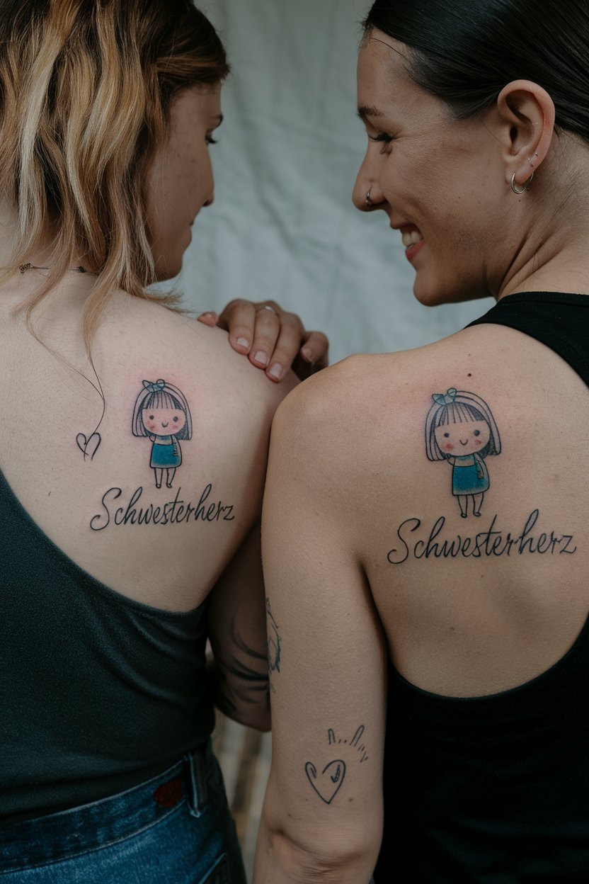 Schwesterherz Tattoos