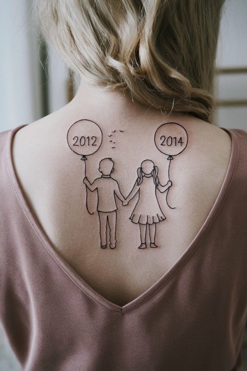 25 Ideen für FamilienTattoos, die dein Herz schmelzen lassen