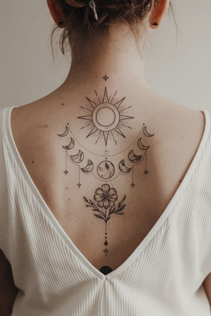 Spirituelle Reise Tattoo