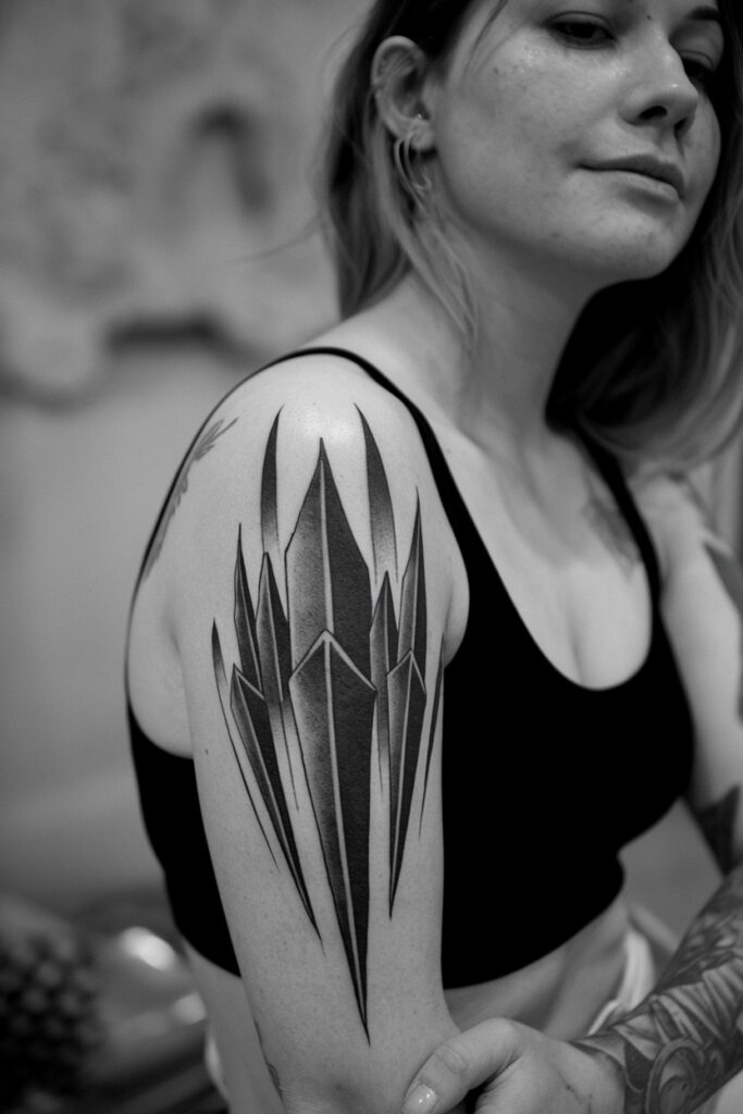 Spitzen Tattoo 