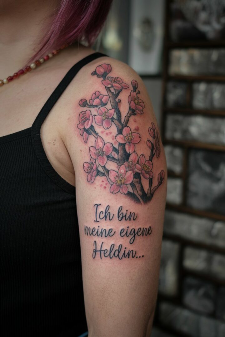 23 Kraftvolle Tattoos, die deine Stärke und Resilienz zeigen