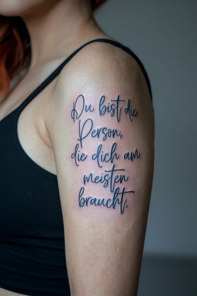 script Mental Health Tattoo