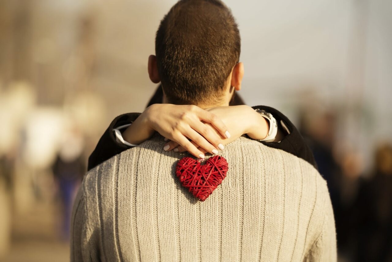 Mann und Frau in der Liebe