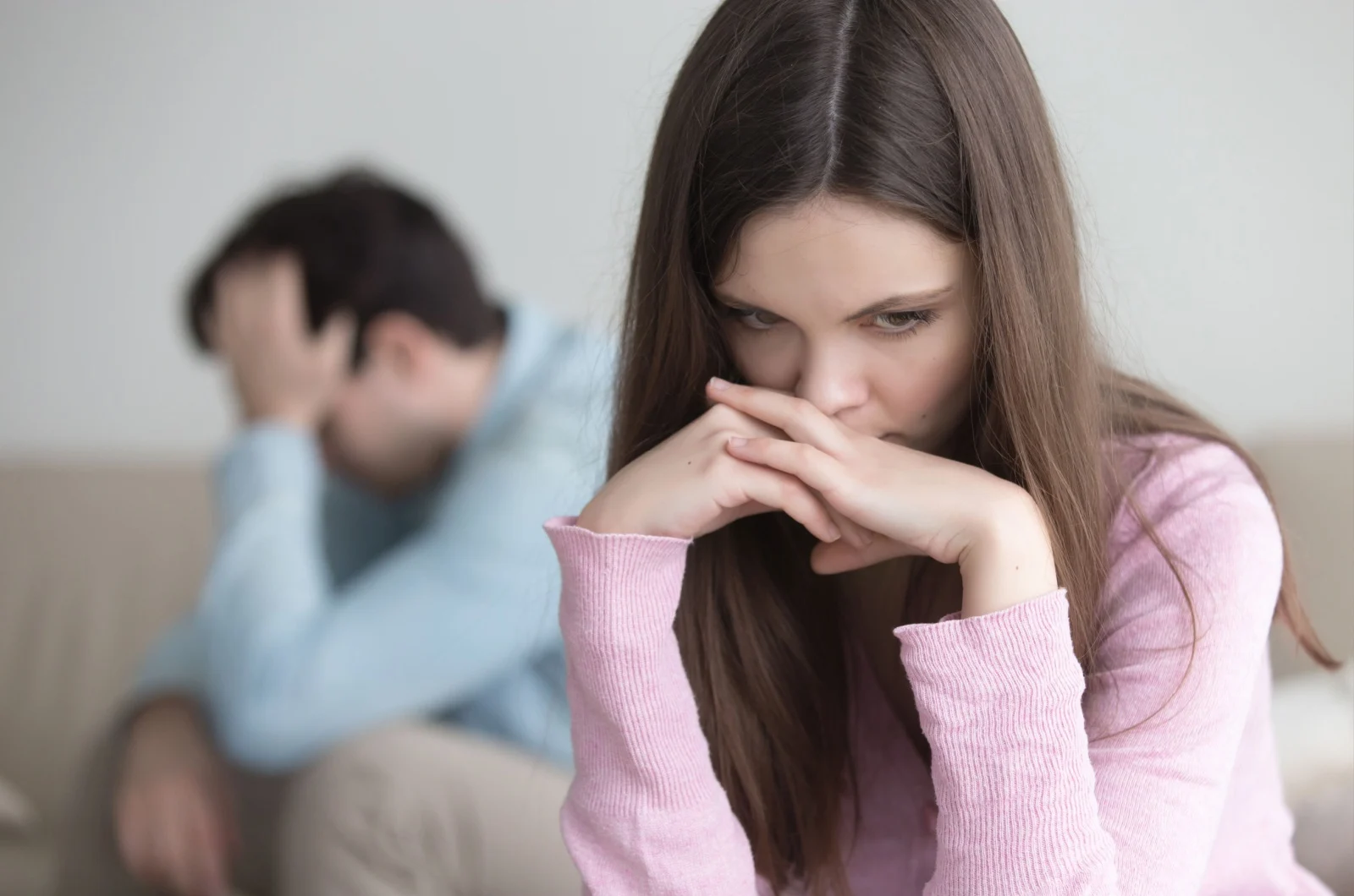 unglueckliches Paar