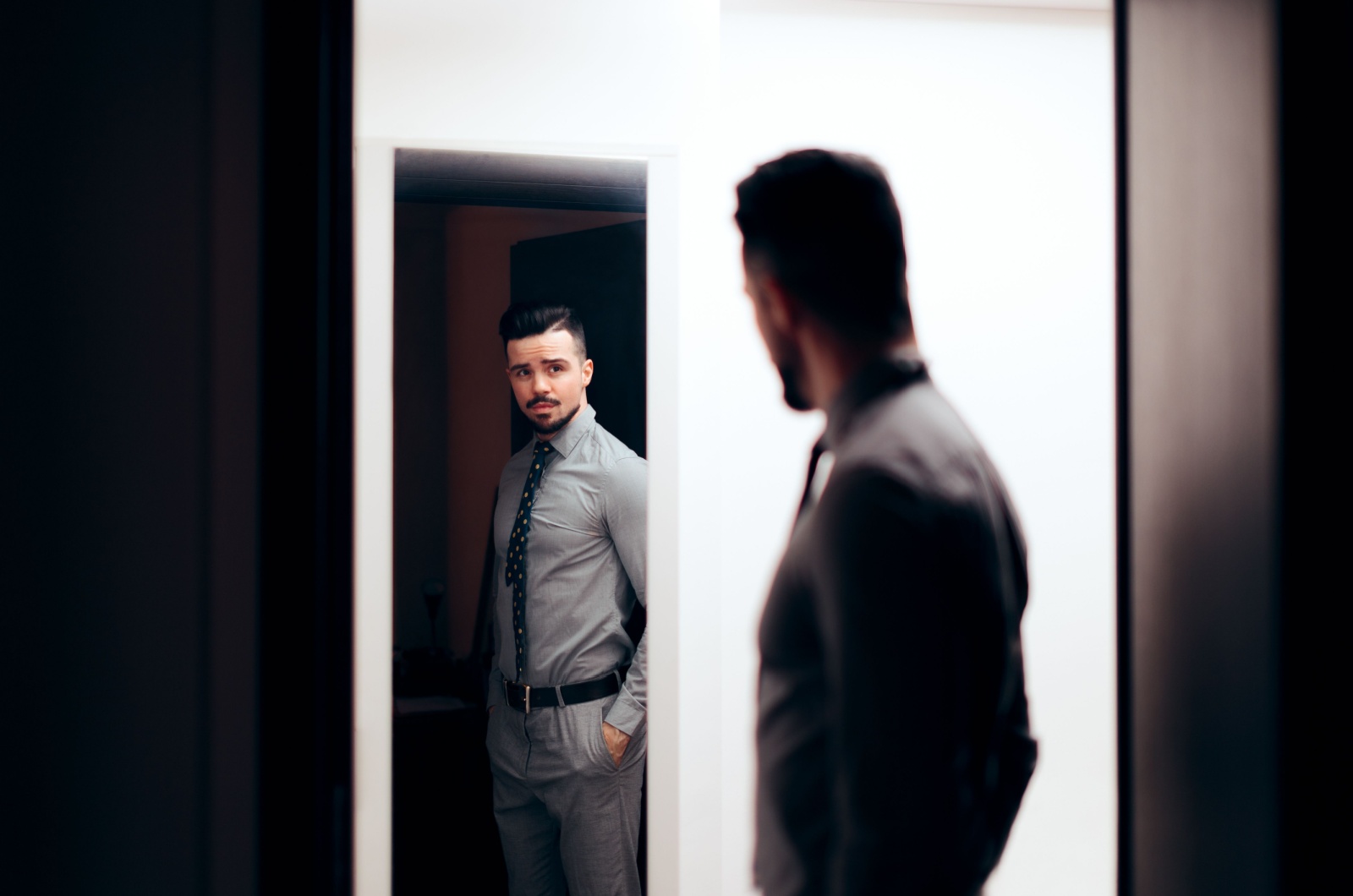 eleganter Mann