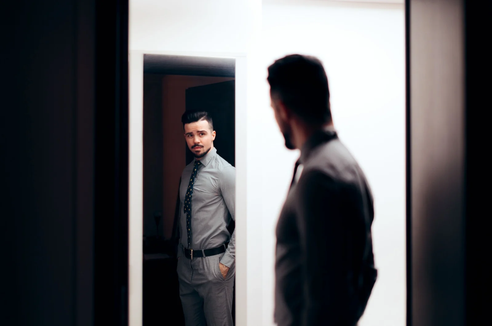 eleganter Mann