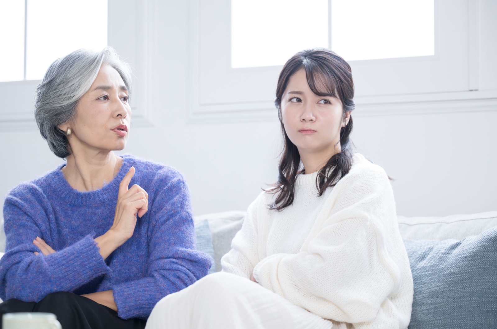 frau und erwachsene tochter