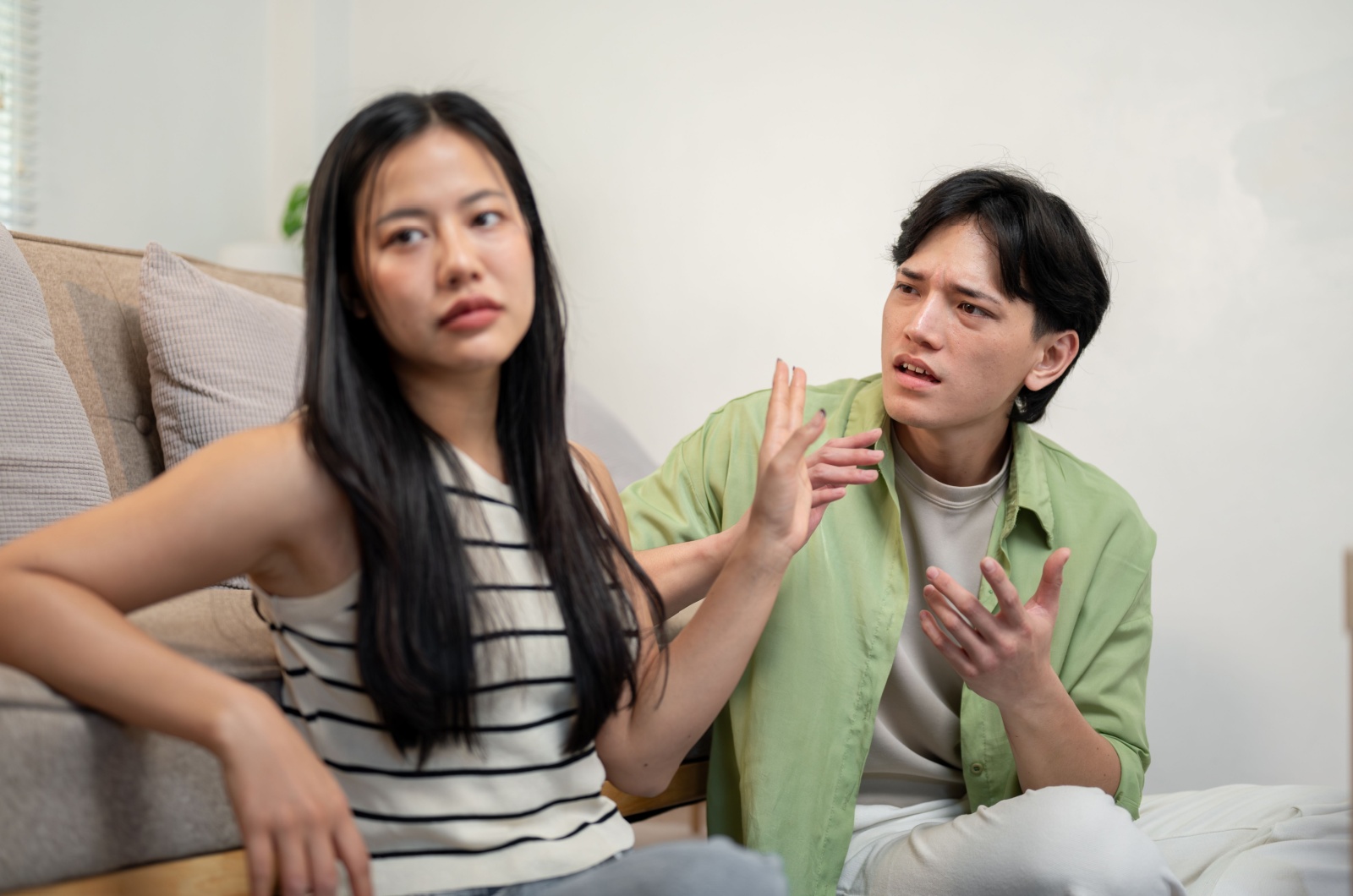 frau macht schluss mit mann