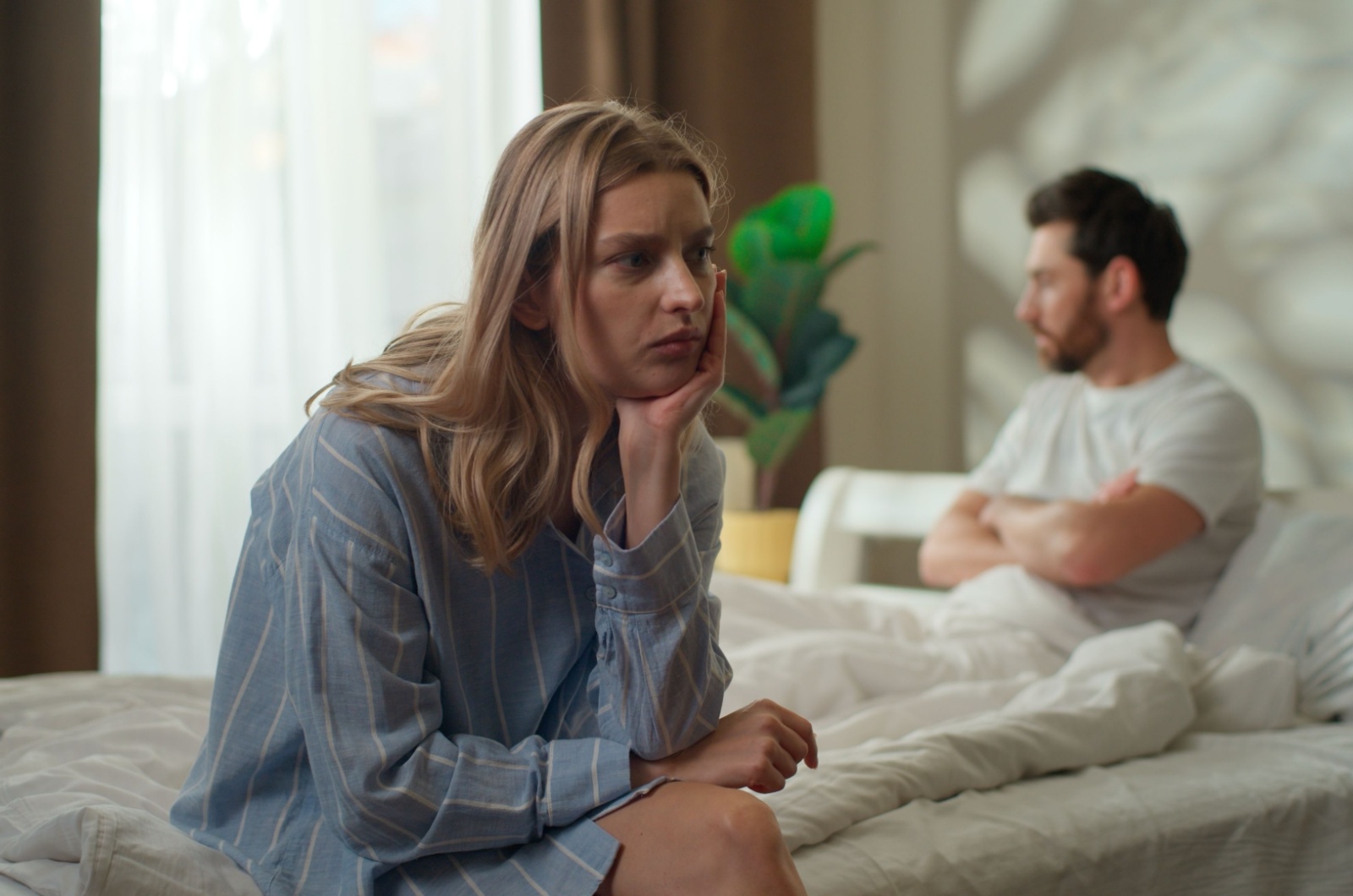 frau und ihr partner