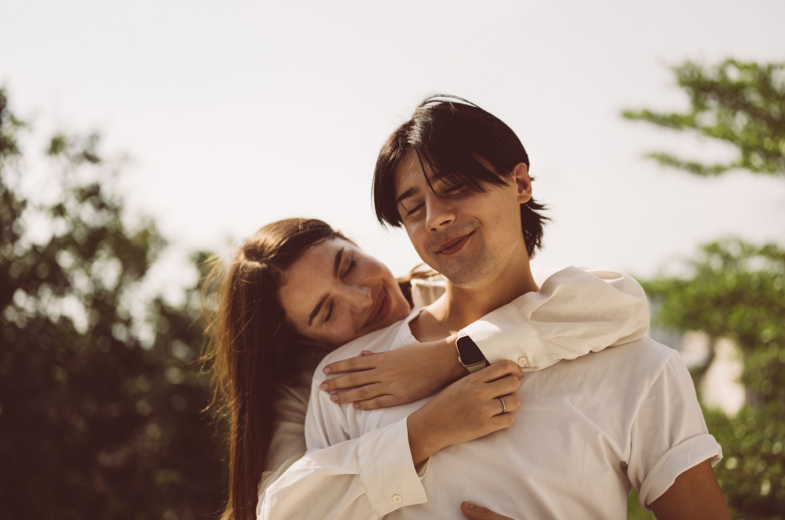 junges paar verliebt