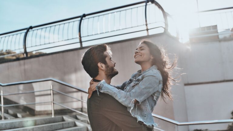mann und frau verliebt