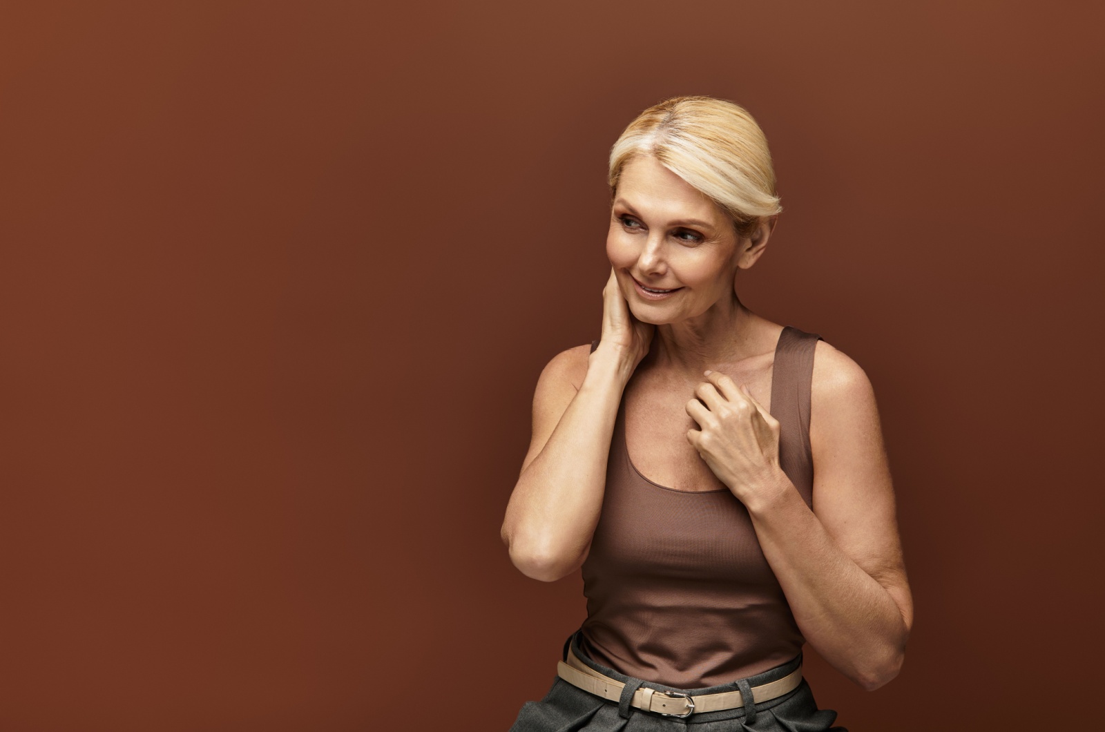 frau im mittlerem alter