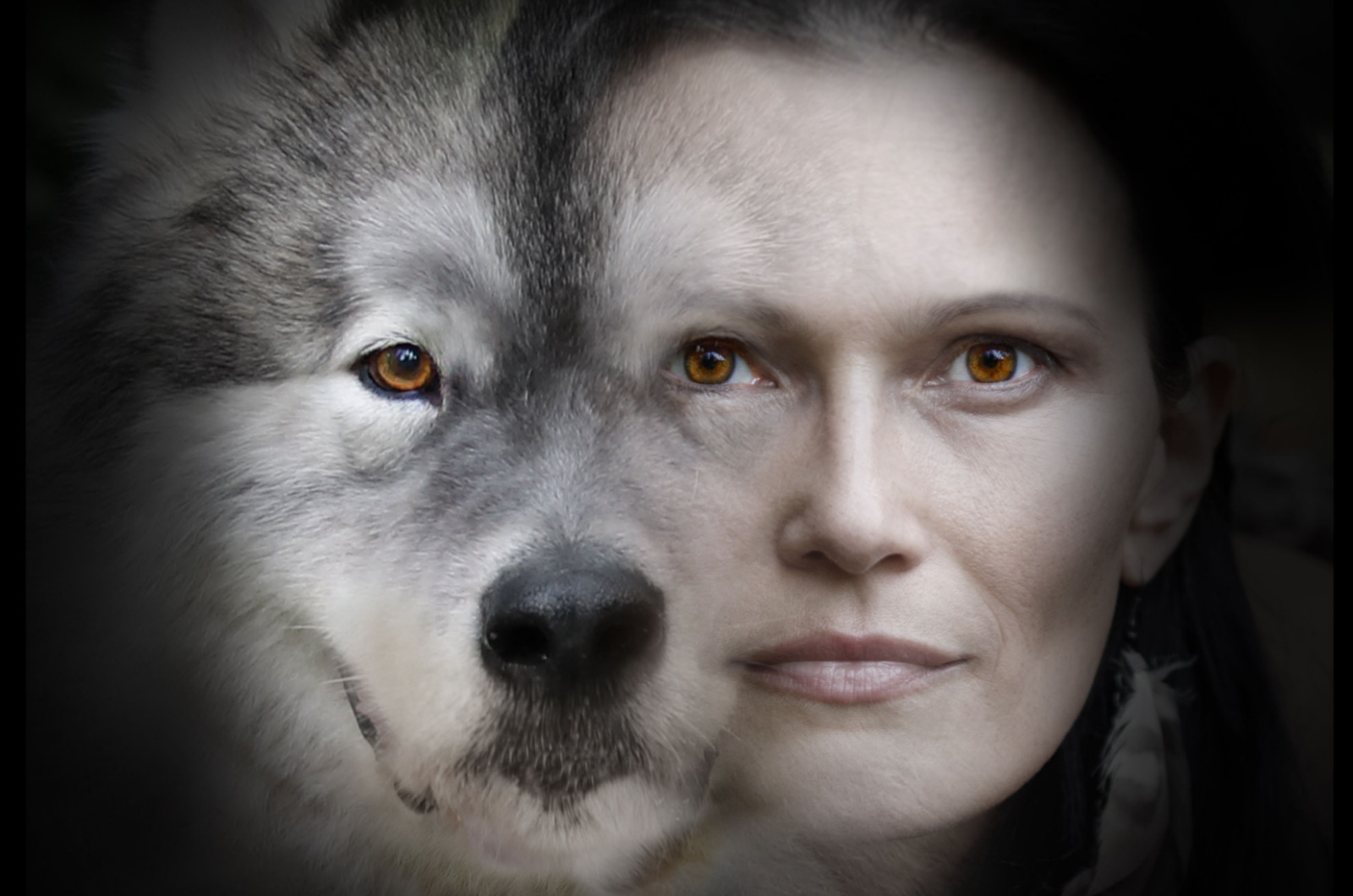 wolf frau